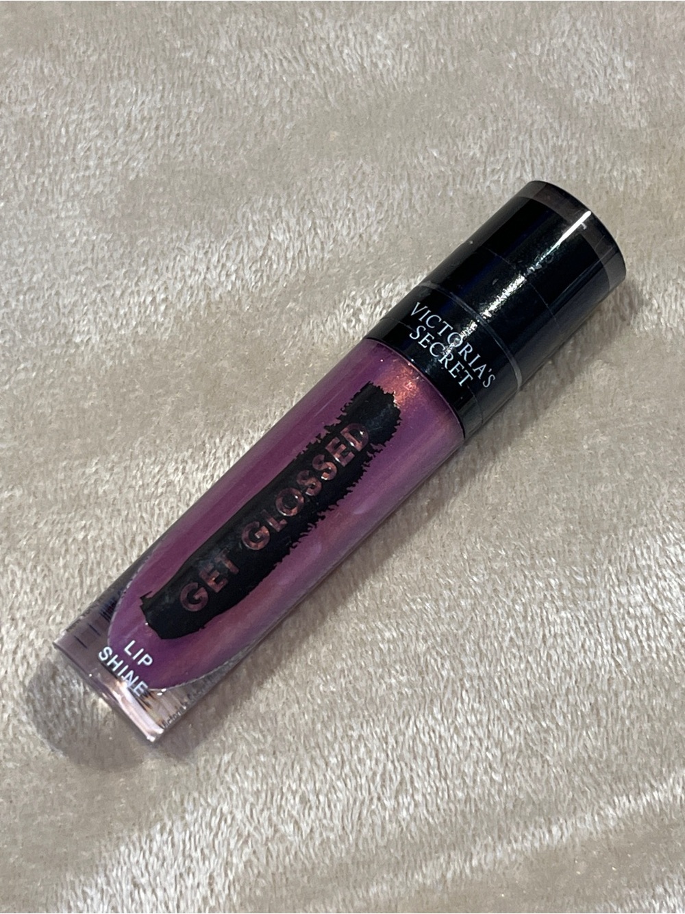 Victoria’s Secret Get Glossed Lip Shine Gloss - Major (Purple) .17 oz
